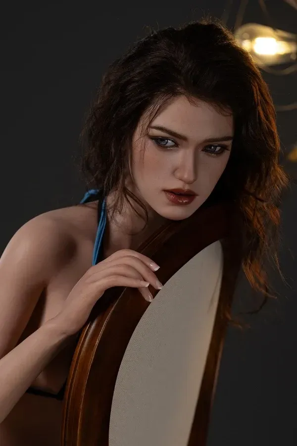 TOP-CY Doll | 150cm/4ft11 Small Breasts ROS Silicone Head Sex Doll - Elva-S