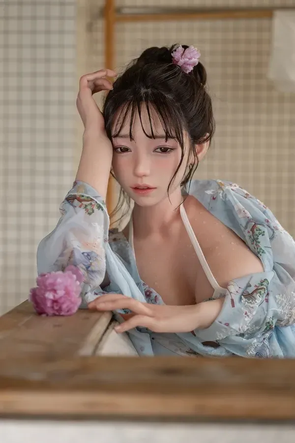 TOP-CY Doll | 157cm/5ft2 Big Breasts Asian ROS Silicone Head Sex Doll - Noa