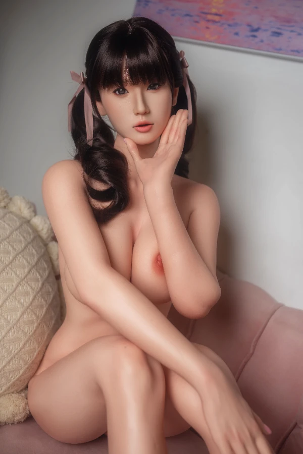 Top Fire | 158cm/5ft2 Charming Sweet Japanese Girl Realistic Silicone Sex Doll - Luna