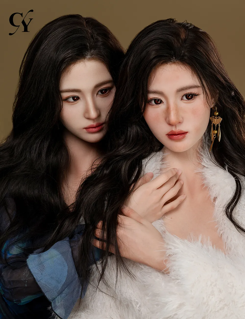 TOP-CY Doll | 168cm/5ft6 Big Breasts Asian Silicone Head Sex Doll - Xixi