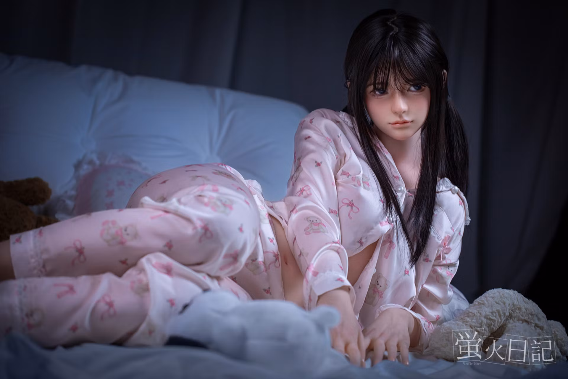 Firefly Diary丨159cm/5ft3 E-Cup Asian Silicone Head Lifelike STPE Sex Doll - Liuli