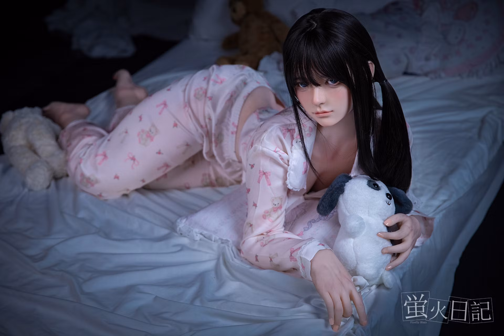 Firefly Diary丨159cm/5ft3 E-Cup Asian Silicone Head Lifelike STPE Sex Doll - Liuli