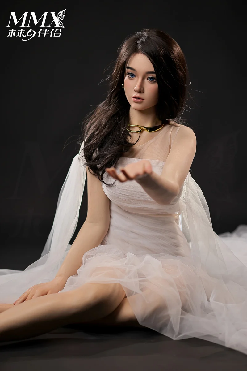 MMX Doll | 163cm/5ft4 Big Breasts Elegance Luxury Asian Goddess Realistic Silicone Sex Doll - Little Orange