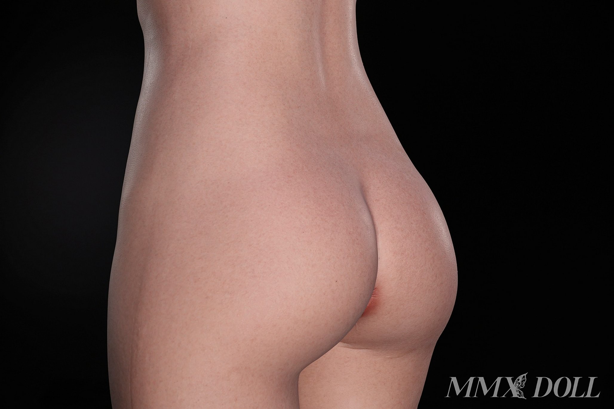MMX Doll | 103cm/3ft5 Small Breasts Alluring Gentle Japanese Sweetheart Realistic Silicone Sex Torso - MengHan (M-Size)