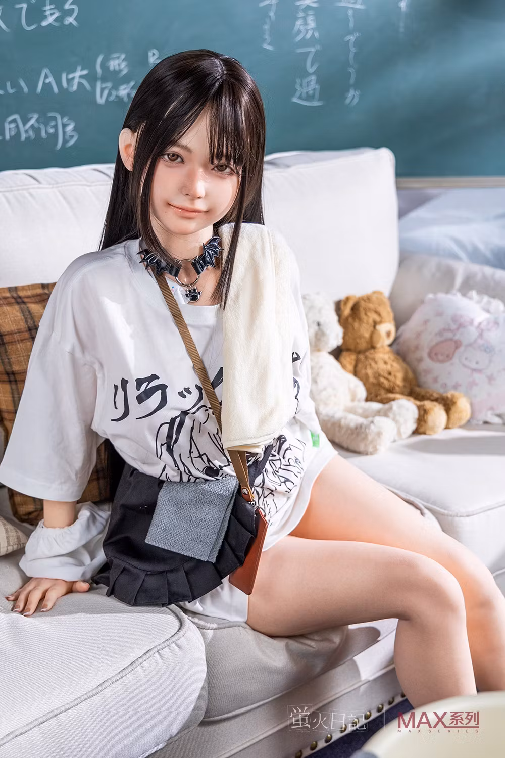 Firefly Diary丨153cm/5ft B-Cup MAX Series Real Skin Texture Silicone Sex Doll - Qiandao