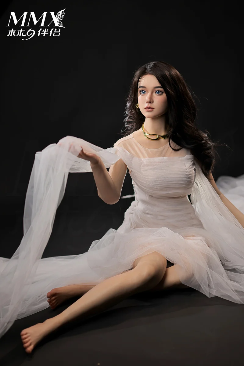 MMX Doll | 163cm/5ft4 Big Breasts Elegance Luxury Asian Goddess Realistic Silicone Sex Doll - Little Orange