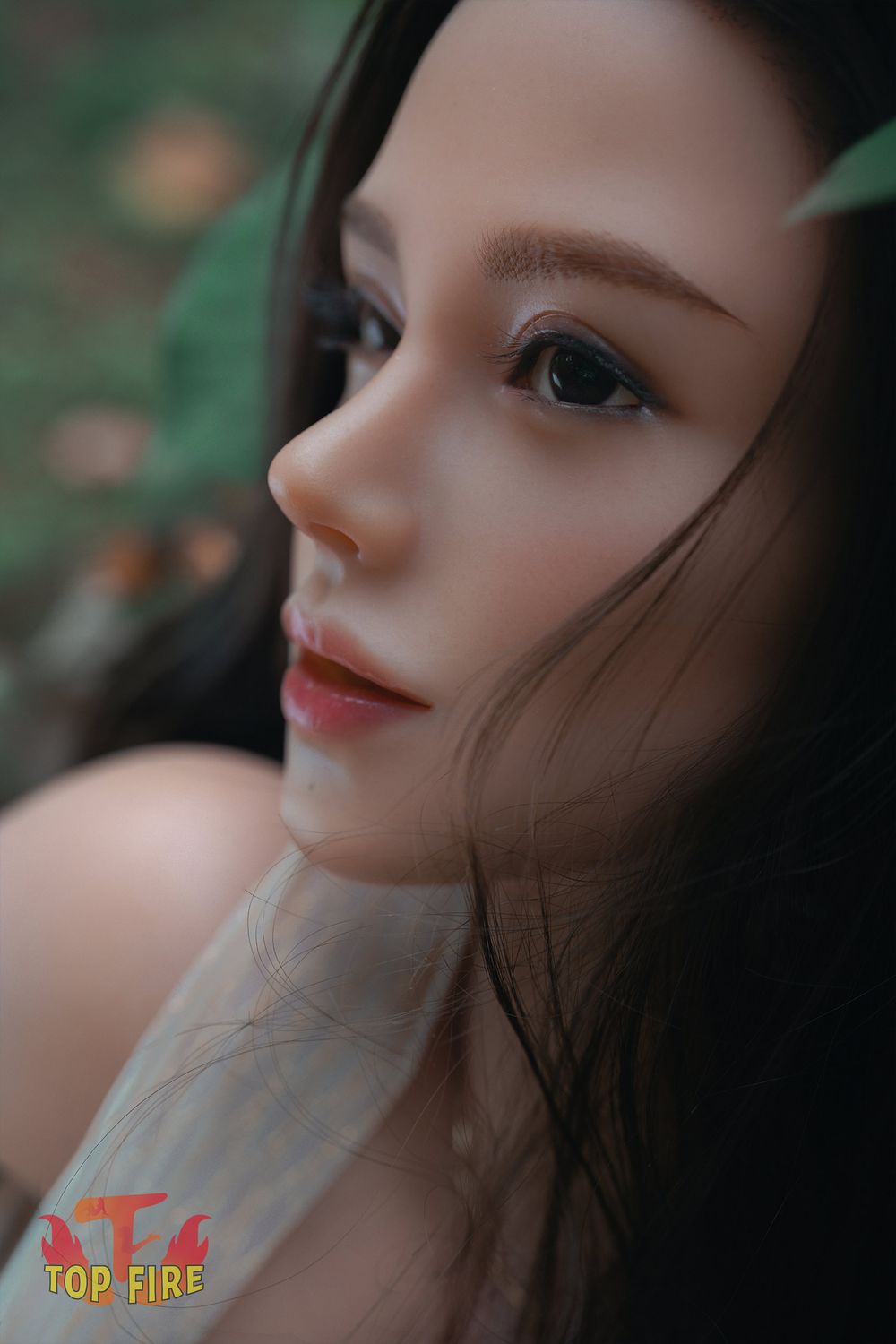 Top Fire | 165cm/5ft5 Enchanting European Goddess Realistic Silicone Sex Doll - Ivory