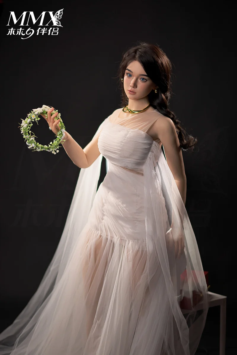 MMX Doll | 163cm/5ft4 Big Breasts Elegance Luxury Asian Goddess Realistic Silicone Sex Doll - Little Orange