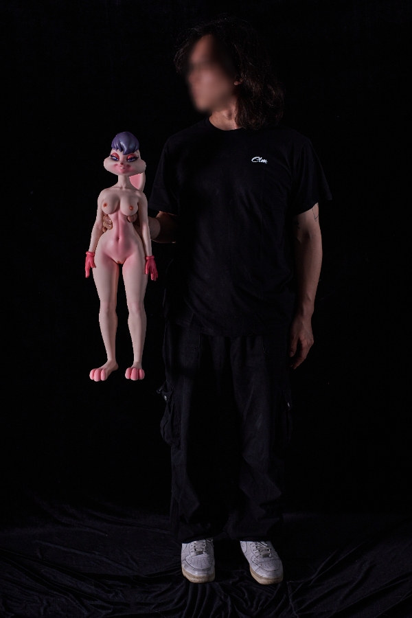 Climax Doll | Si70cm/2ft3 Small Breasts Anime Lovely Bunny Realistic Full Silicone Sex Toy - LB Lori