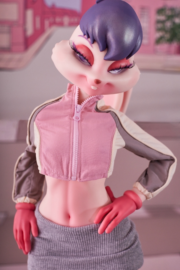 Climax Doll | Si70cm/2ft3 Small Breasts Anime Lovely Bunny Realistic Full Silicone Sex Toy - LB Lori