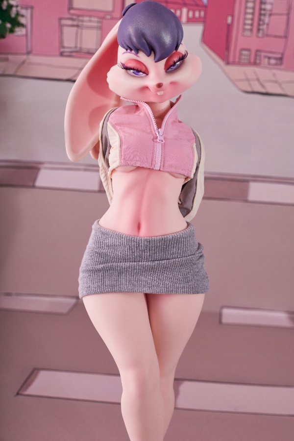 Climax Doll | Si70cm/2ft3 Small Breasts Anime Lovely Bunny Realistic Full Silicone Sex Toy - LB Lori