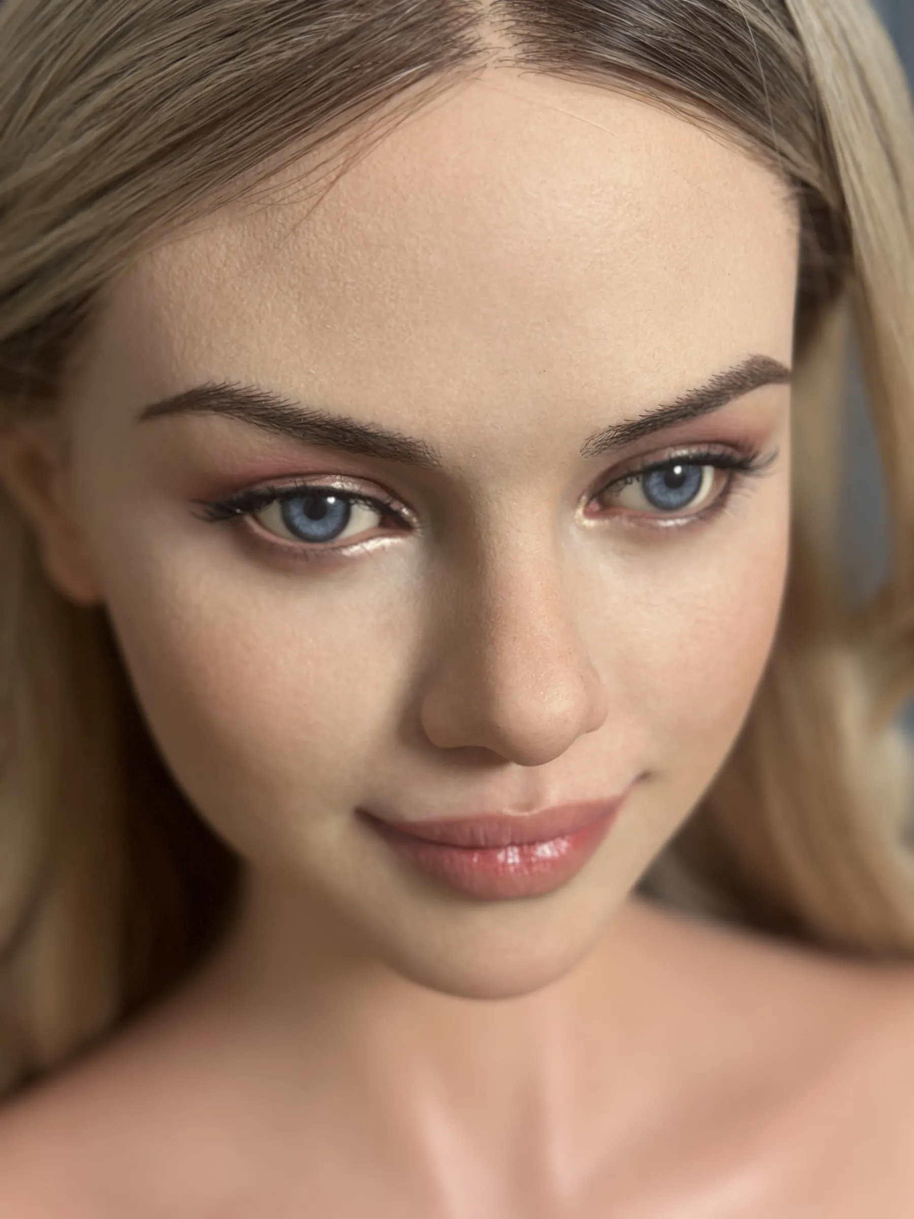 FanReal | 170cm/5ft7 Small Breasts Sultry Blonde Chic Goddess Realistic Silicone Sex Doll - Maria