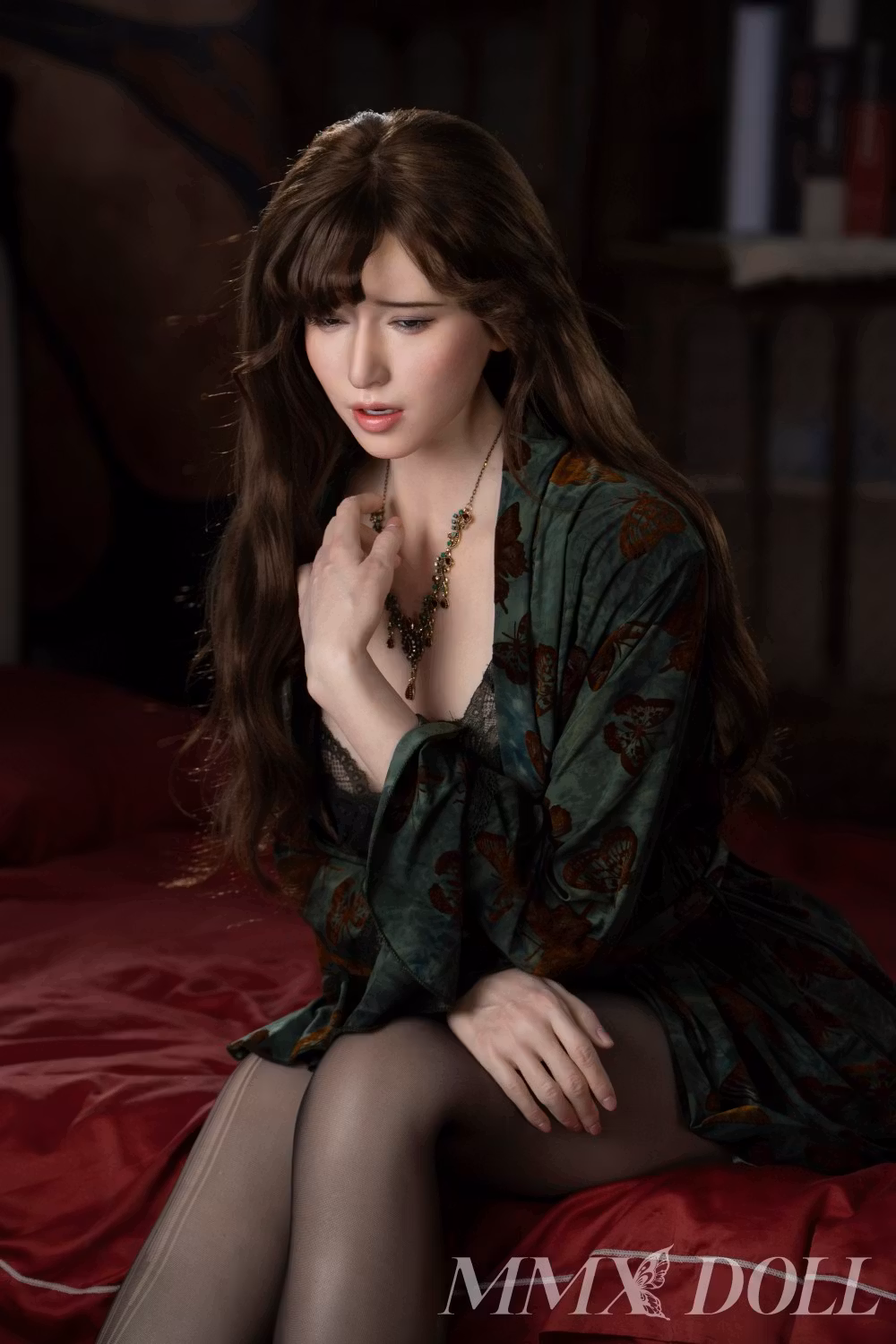 MMX Doll | 172cm/5ft8 Small Breasts Sultry Elegance Vintage-style Lady ROS Realistic Silicone Sex Doll - Rola