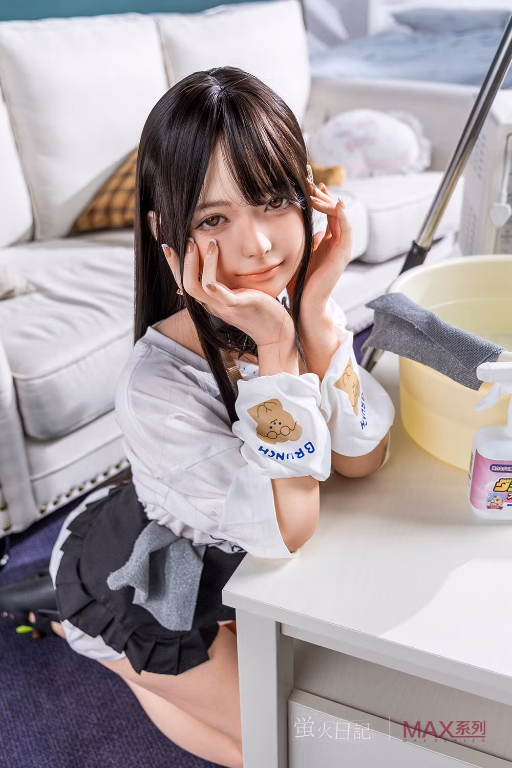 Firefly Diary丨153cm/5ft B-Cup MAX Series Real Skin Texture Silicone Sex Doll - Qiandao