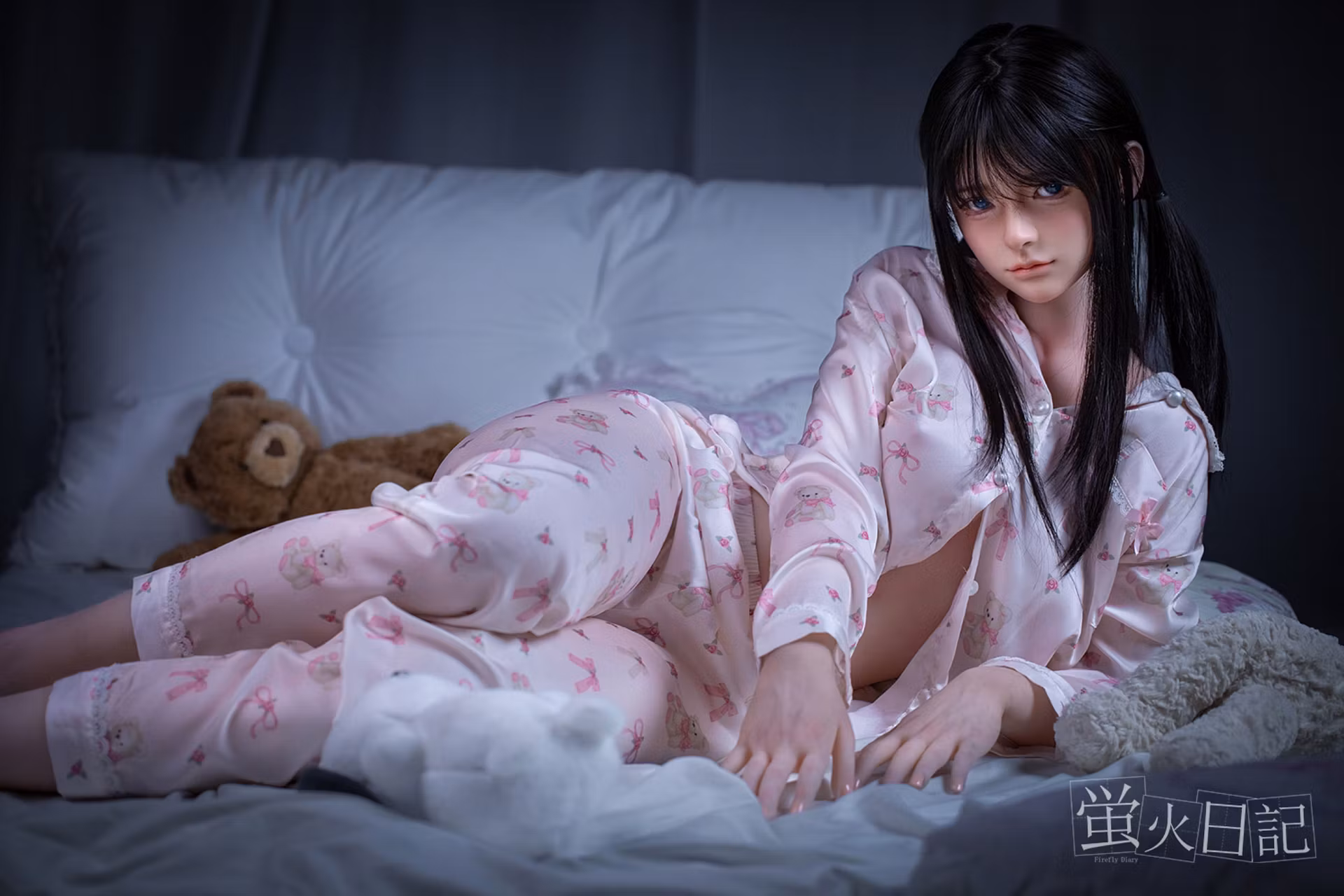 Firefly Diary丨159cm/5ft3 E-Cup Asian Silicone Head Lifelike STPE Sex Doll - Liuli