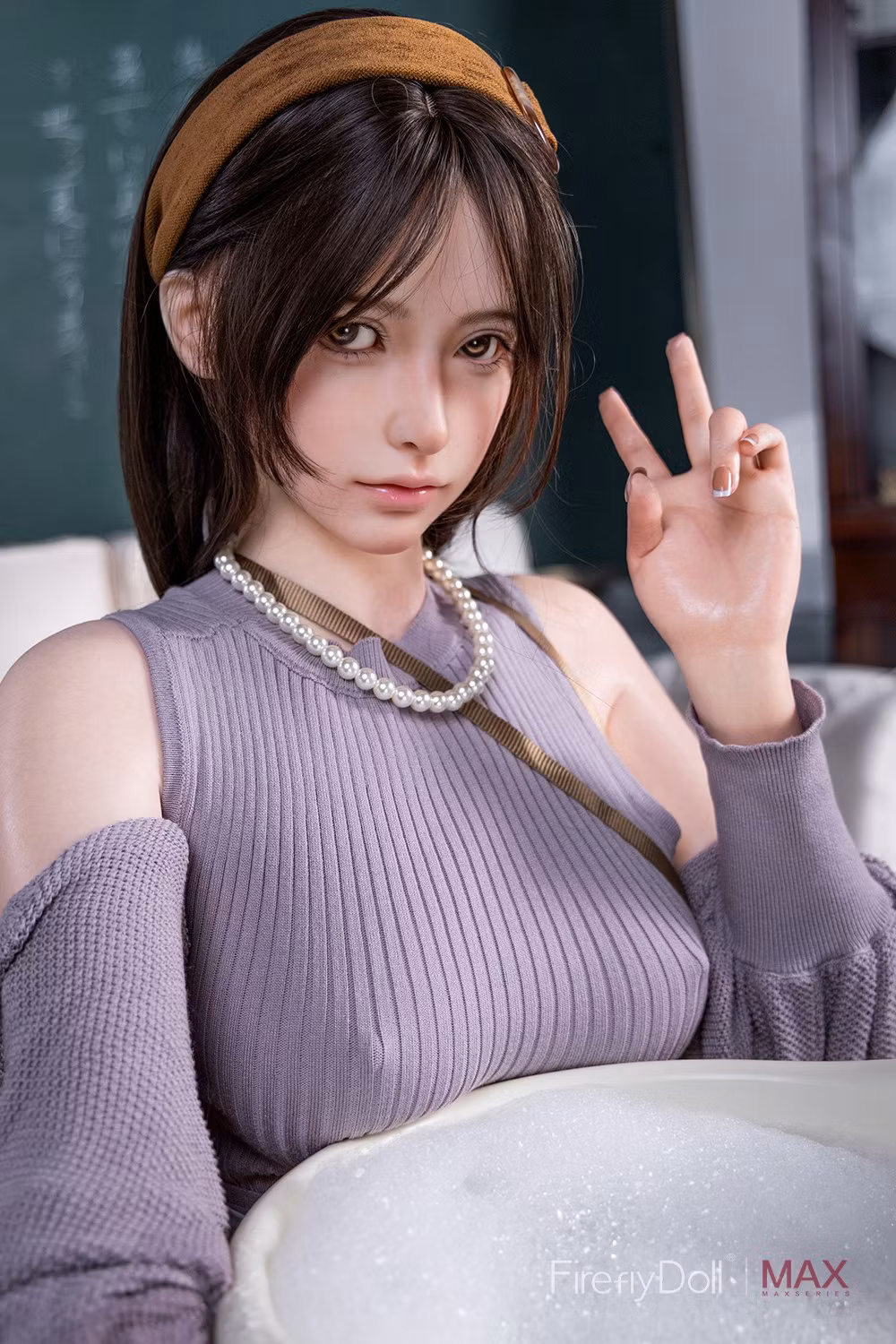 Firefly Diary丨165cm/5ft5 D-Cup MAX Series Real Skin Texture Silicone Sex Doll - Haruko