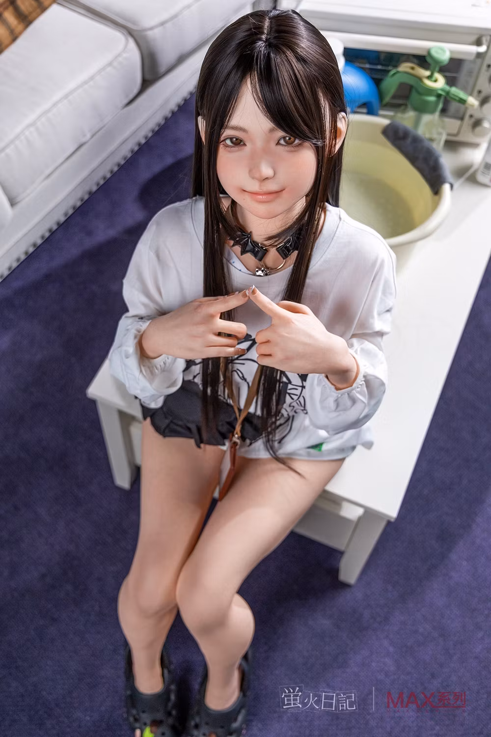 Firefly Diary丨153cm/5ft B-Cup MAX Series Real Skin Texture Silicone Sex Doll - Qiandao
