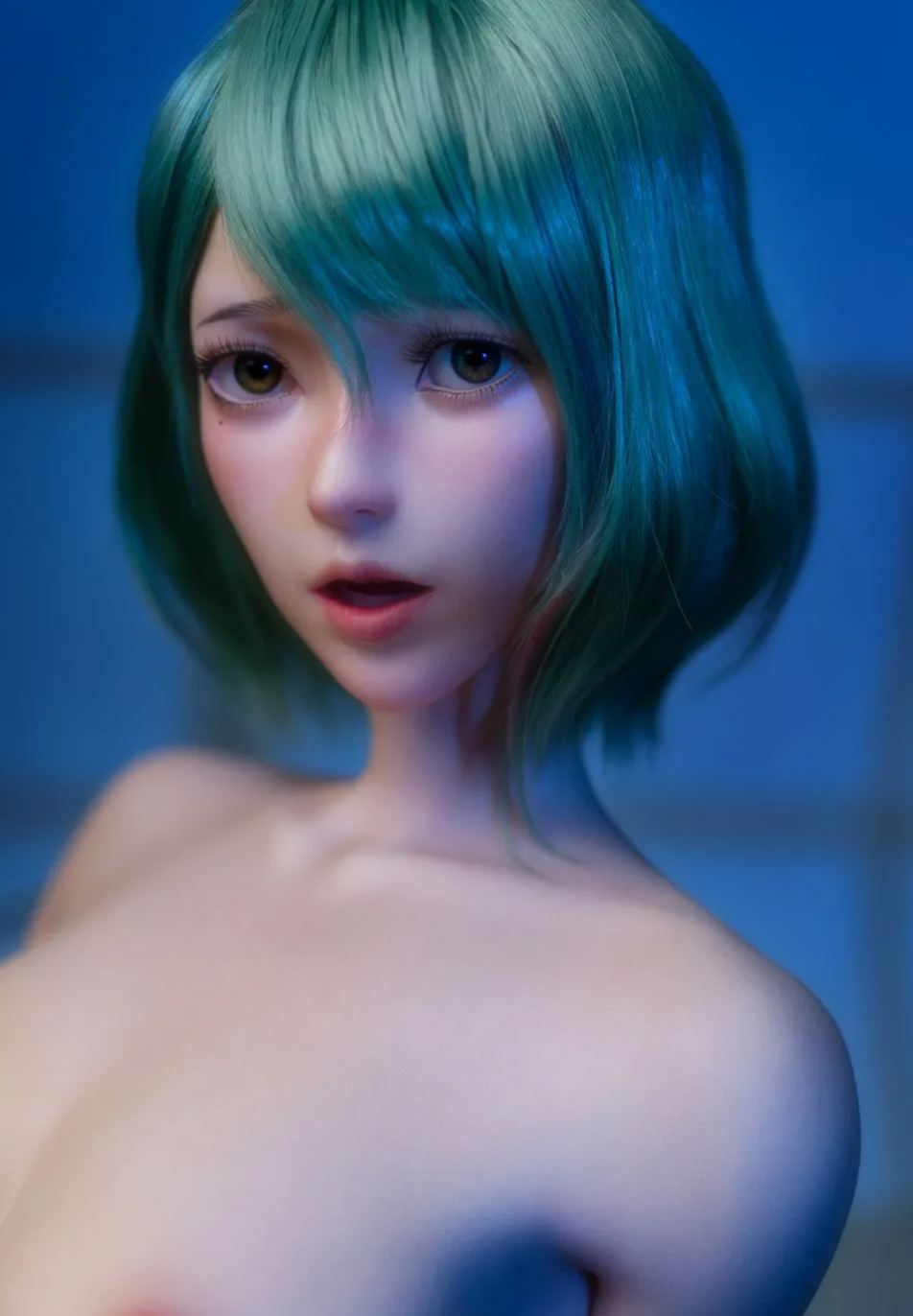 ZELEX® Miko 172cm(5.6') GE57ZM# F-CUP Full Silicone With Movable Jaw(NO.2749)-DreamLoveDoll