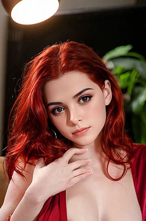 SY Doll | 164cm (5'38") Seductive Ginger Head Big Breast Sex Doll - Suki