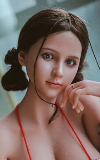 Rosretty |160cm/5ft3 Big Breasts Silicone Head Realistic Sex Doll - Doreen