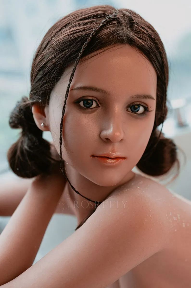 Rosretty |160cm/5ft3 Big Breasts Silicone Head Realistic Sex Doll - Doreen