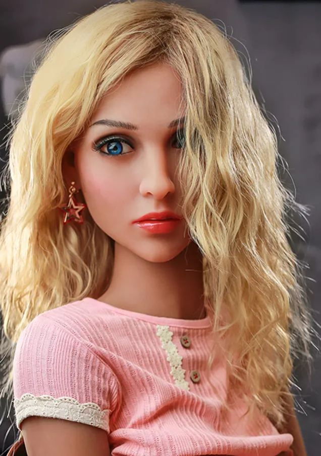 SY Doll | 157cm (5ft2) Hot Realistic Sex Doll With Blonde Curly Hair -Elina