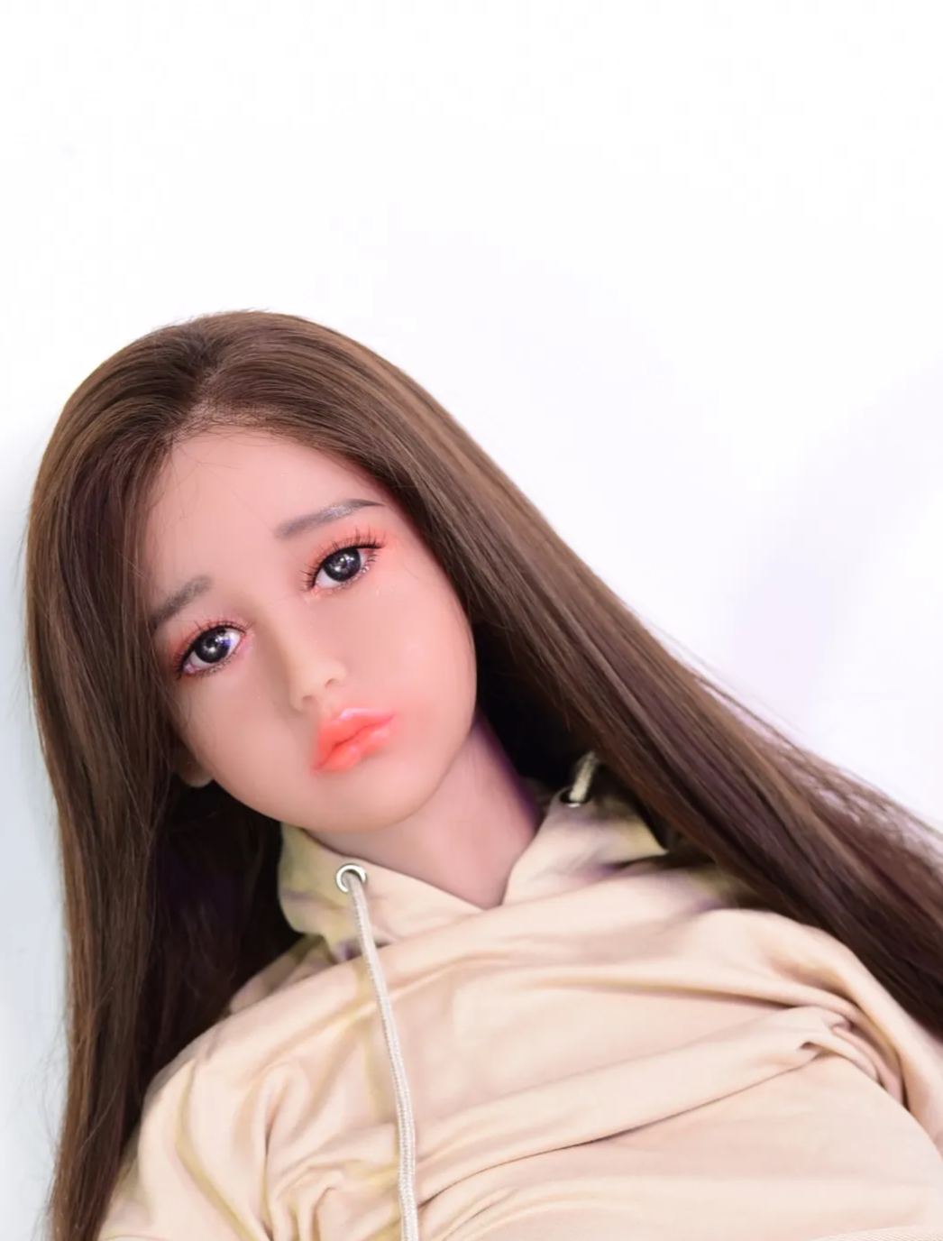 6YE | Kendall - 5Ft2/158cm Chubby Face Asian Doggy-able Sex Doll-DreamLoveDoll