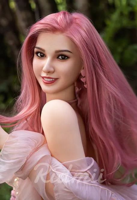 RIDMII | 161cm/5ft3 Big Breasts Sweet Charming Pink-Haired Lifelike TPE Sex Doll - Cara (In Stock US)