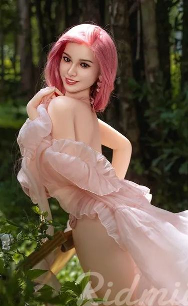 RIDMII | 161cm/5ft3 Big Breasts Sweet Charming Pink-Haired Lifelike TPE Sex Doll - Cara (In Stock US)
