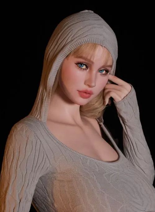 Climax Doll | SiT161cm Plump Breasts Casual Elegance Blonde Lady Realistic Full Silicone Sex Doll - Miko