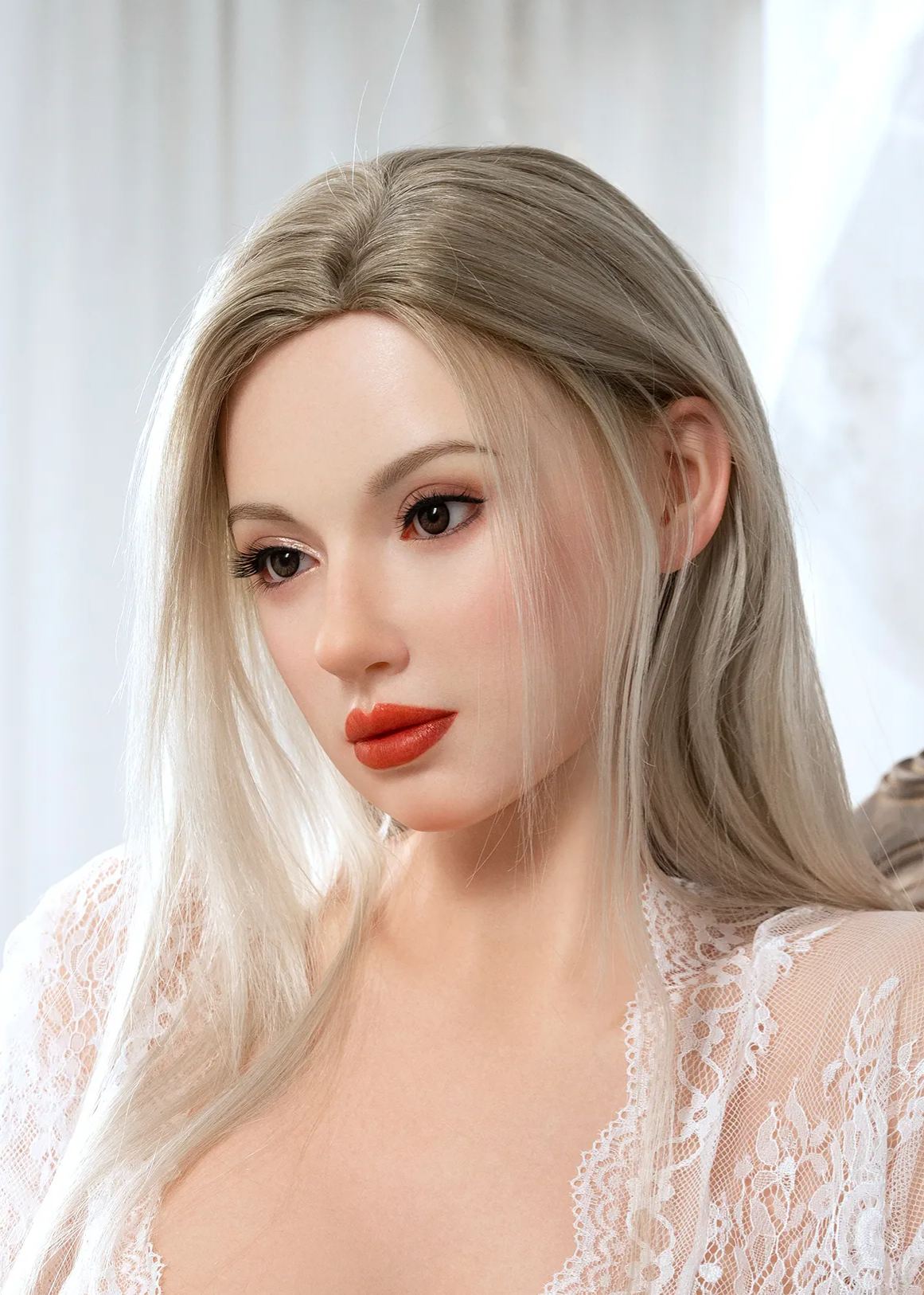 ZELEX® Inspiration Series 175cm(5.8') GE111#-3 E-CUP Full Silicone - Zeina