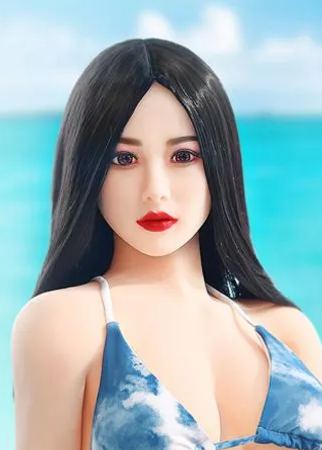 SY Doll | Asia 166cm/5ft5 Beach Swimsuit Small Chest Lifelike Sex Doll - Lillia-DreamLoveDoll