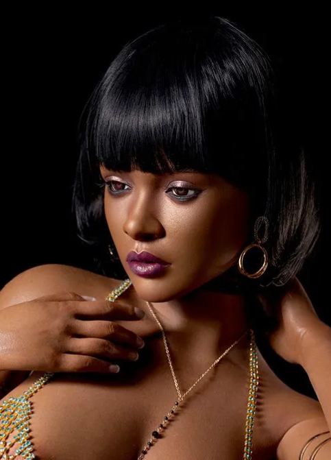Rosretty Doll | 148cm African American Mature Big Boobs Love Doll S13 - Nina-DreamLoveDoll