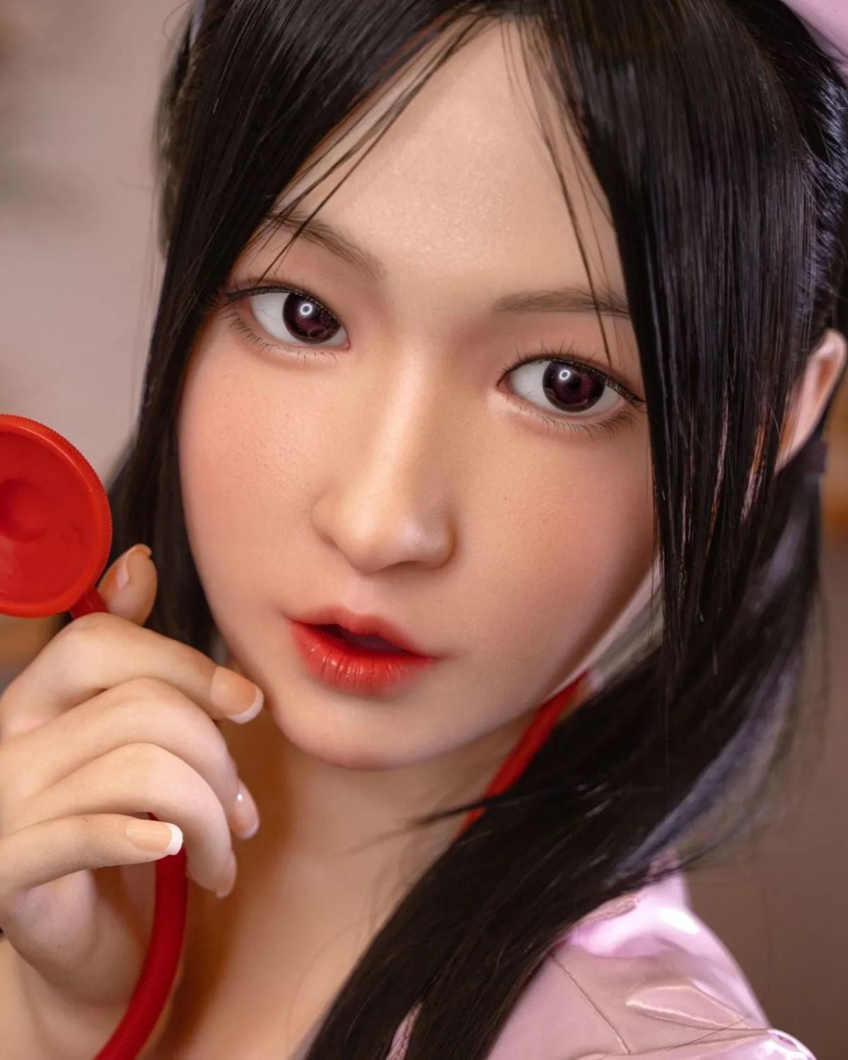 ORANGE IN®  160cm (5.25') 539# G-CUP Deep Throat Silicone Head+TPE Body (No.3074）-DreamLoveDoll