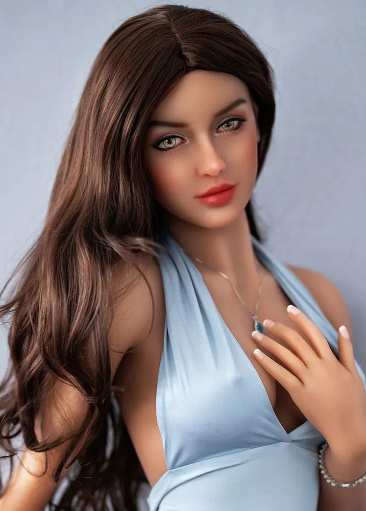 SY Doll | 166cm/5ft5 Sweet Life-Like Sex Doll With Long Curly Hair - Oakley( In stock US)-DreamLoveDoll
