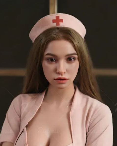 RIDMII | 165cm/5ft5 Small Breasts Seductive Nurse Cosplay Lifelike TPE Sex Doll - Vanna (In Stock US)