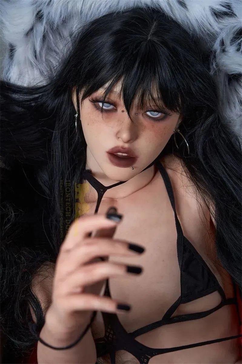 Irontech Doll | [Natural Optimized Series] 161cm/5ft3 Rebellious Gothic-style Tattoo Lifelike Silicone Sex Doll - Harley