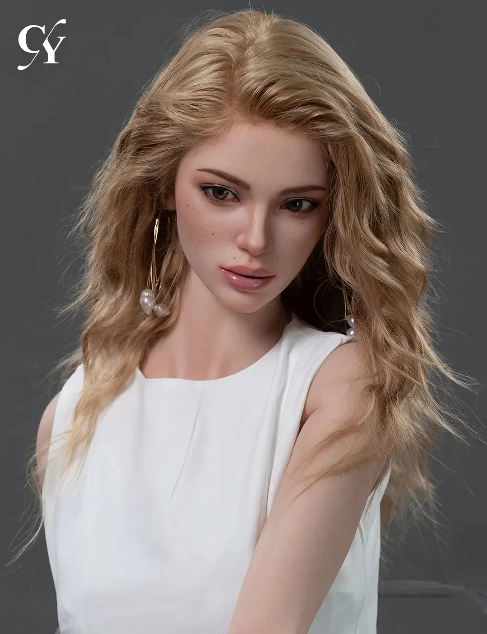 TOP-CY Doll | 168cm/5ft6 Big Breasts Silicone Head Sex Doll - Maggie