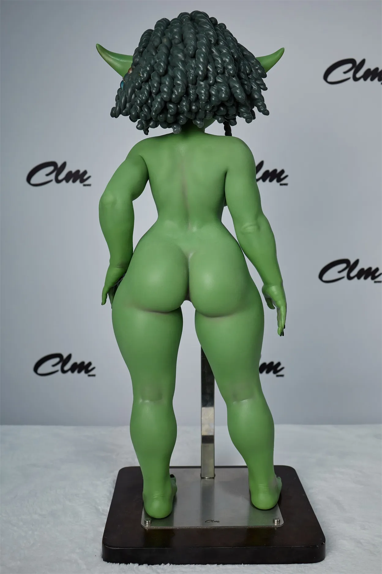 Climax Doll | Si70cm/2ft3 Small Breasts Anime Wild Green Goblin Realistic Full Silicone Sex Toy - Green Kaela