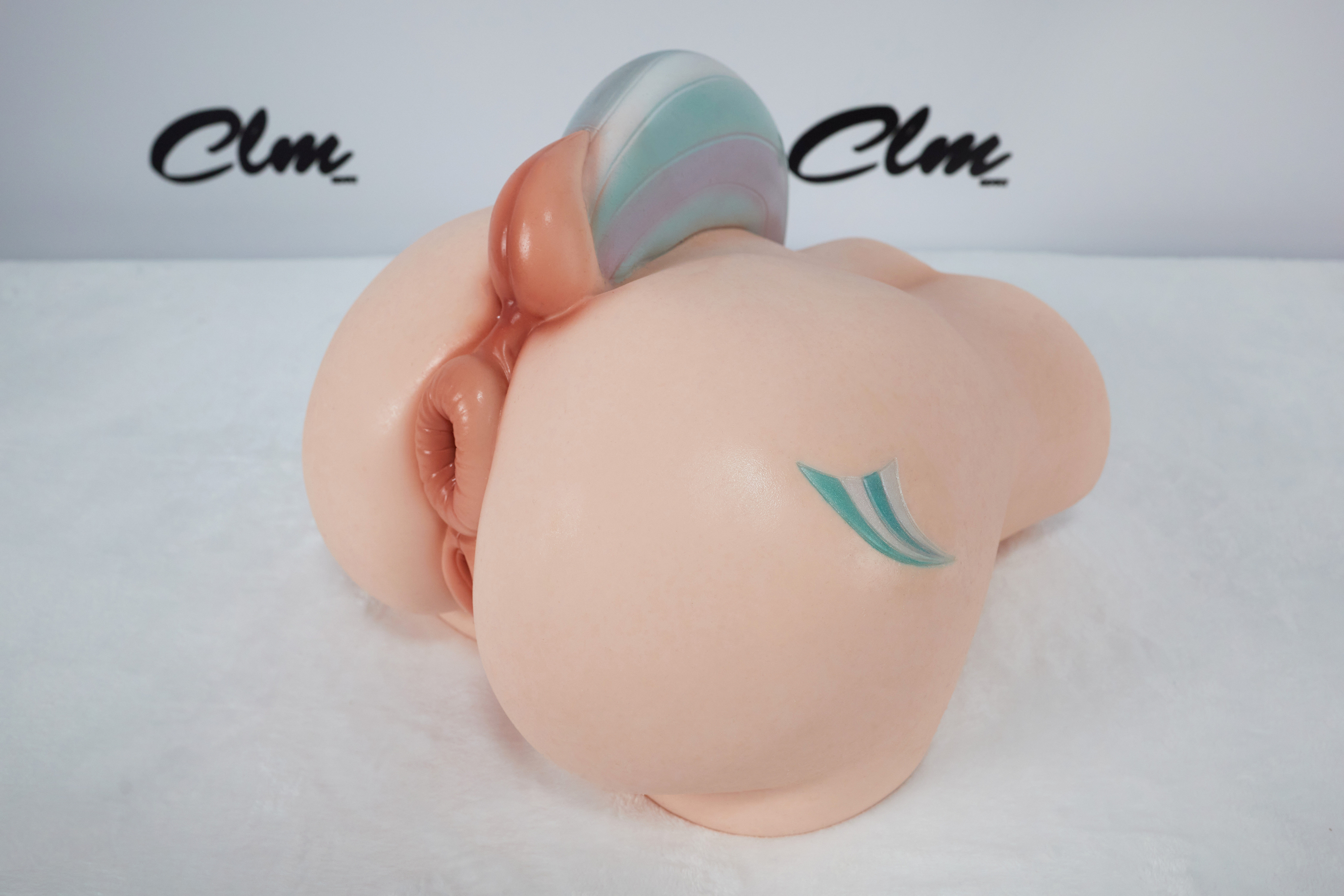 Climax Doll Full Silicone Realistic PA- Razor Butt Torso Cinnamon Skin