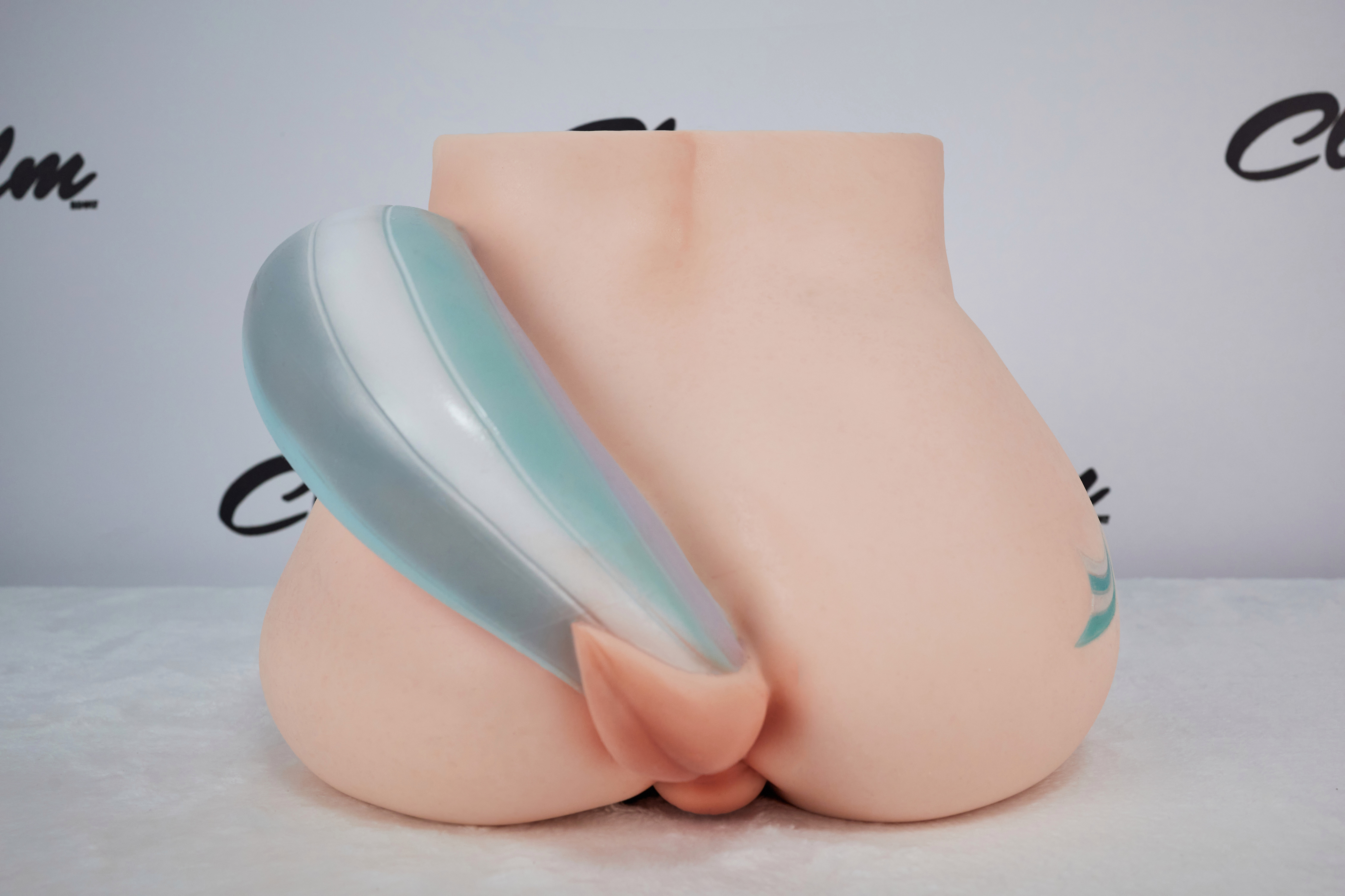 Climax Doll Full Silicone Realistic PA- Razor Butt Torso Cinnamon Skin