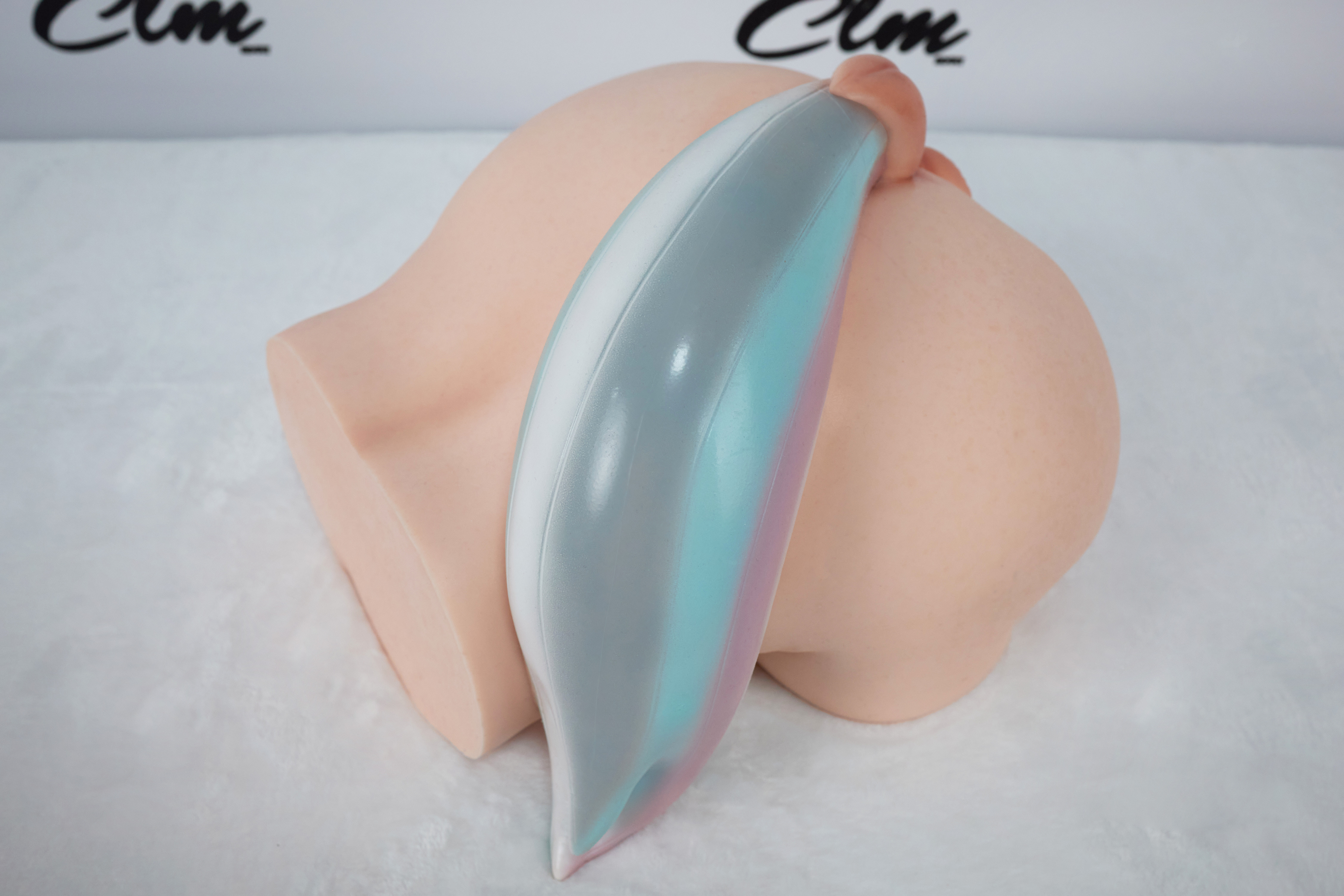 Climax Doll Full Silicone Realistic PA- Razor Butt Torso Cinnamon Skin