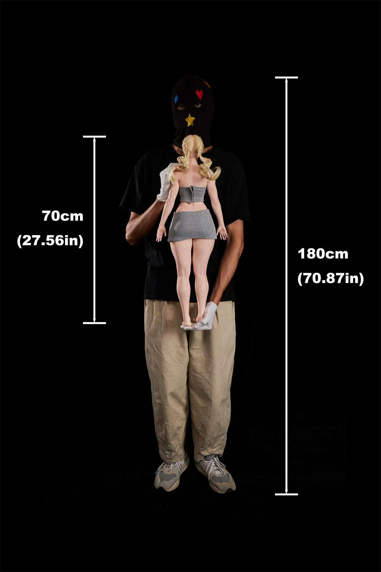 Climax Doll | Si70cm/2ft3 Small Breasts Seductive Street Fighter Cosplay Blonde Realistic Full Silicone Sex Toy - KA Freya
