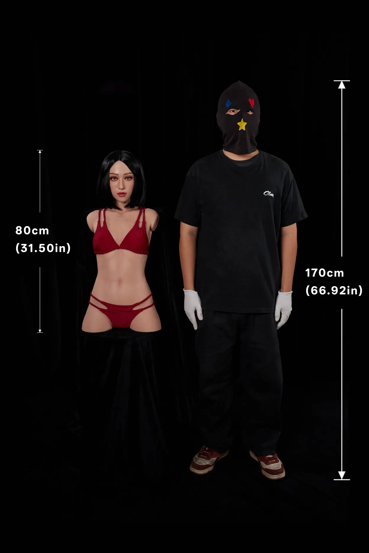 Climax Doll | ULW 80cm/2ft6 Flat Breasts Seductive Cold Mature Asian Realistic Silicone Torso Sex 661# - Moyoshi