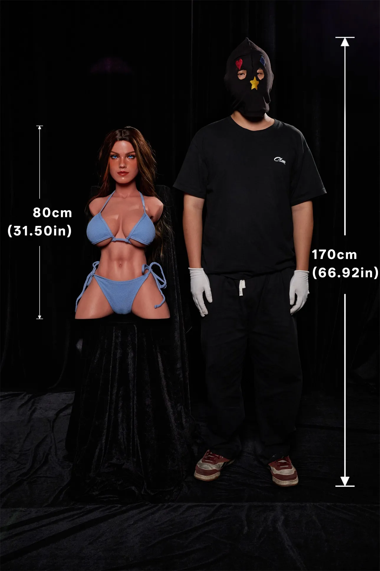 Climax Doll | ULW 80cm/2ft6 Big Breasts Alluring Wild Mature Realistic Silicone Torso Sex 663# - Emma