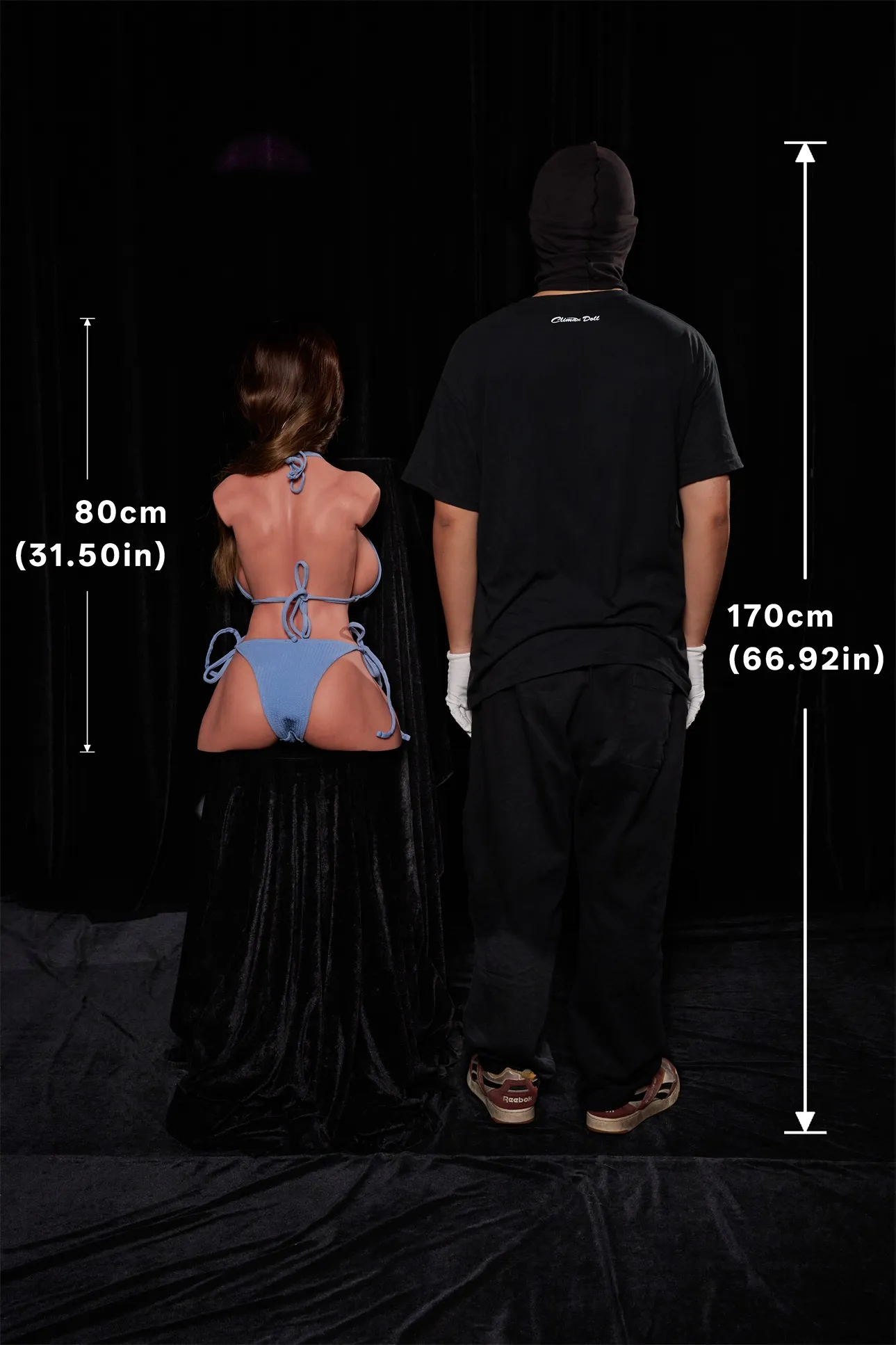 Climax Doll | ULW 80cm/2ft6 Big Breasts Alluring Wild Mature Realistic Silicone Torso Sex 663# - Emma