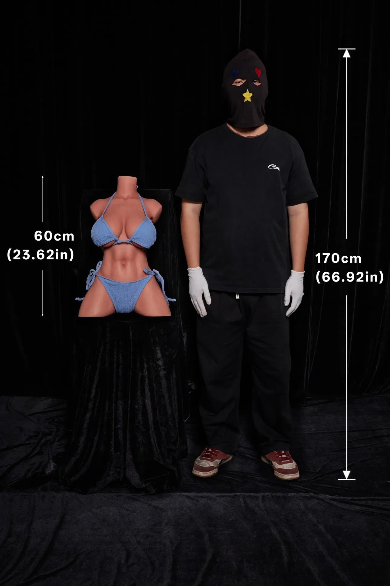 Climax Doll | ULW 60cm/2ft Big Breasts Realistic Silicone Torso Sex 663# - Emma