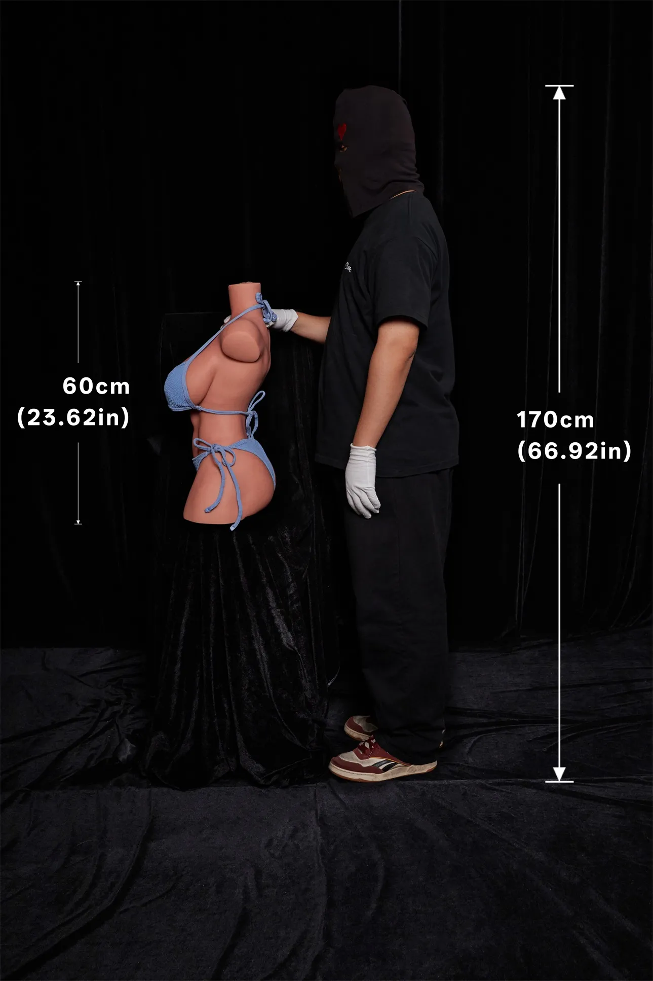 Climax Doll | ULW 60cm/2ft Big Breasts Realistic Silicone Torso Sex 663# - Emma
