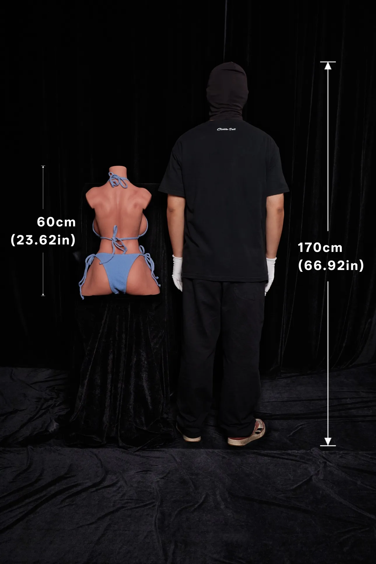Climax Doll | ULW 60cm/2ft Big Breasts Realistic Silicone Torso Sex 663# - Emma