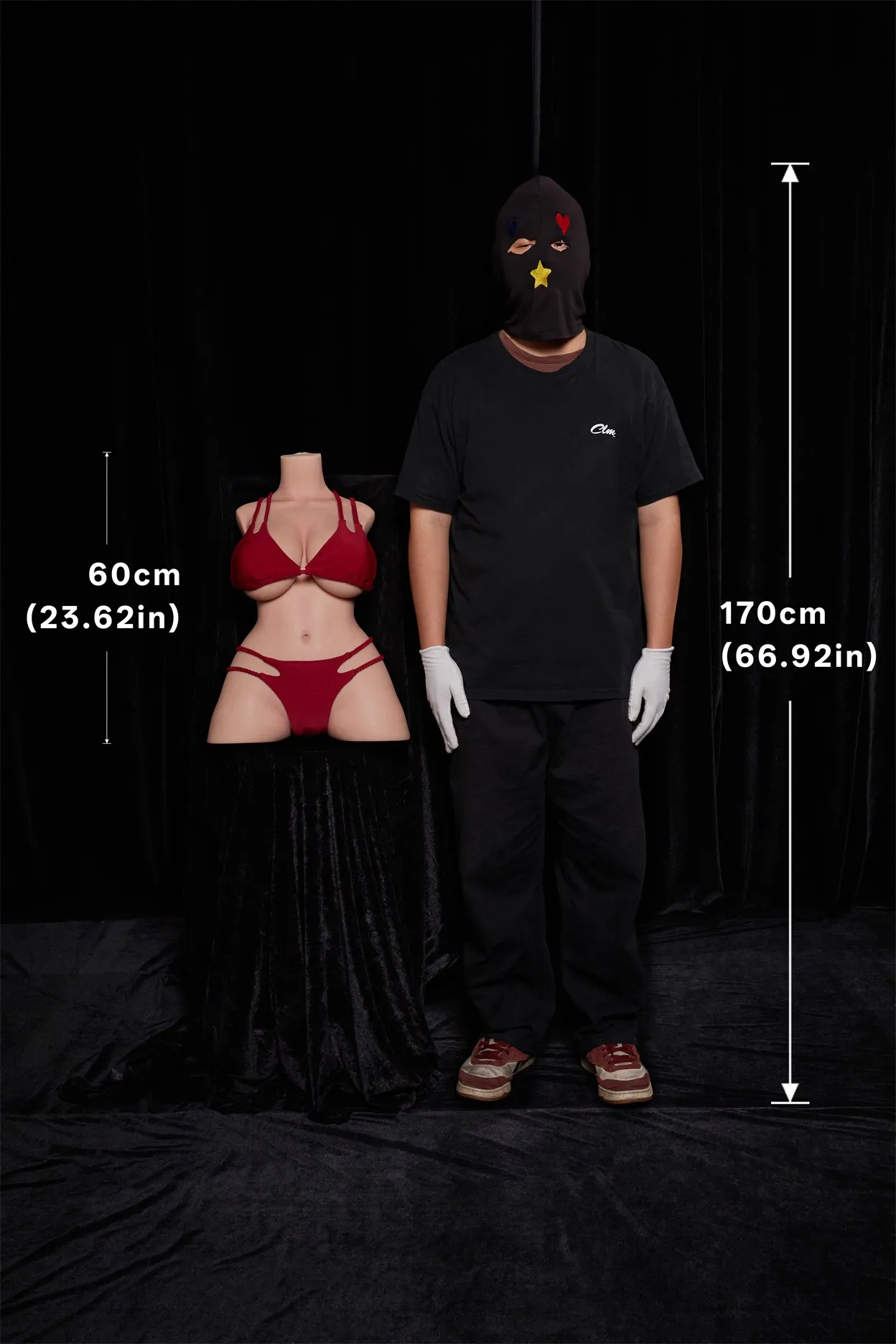 Climax Doll | ULW 60cm/2ft Big Breasts Realistic Silicone Torso Sex 664# - Meru